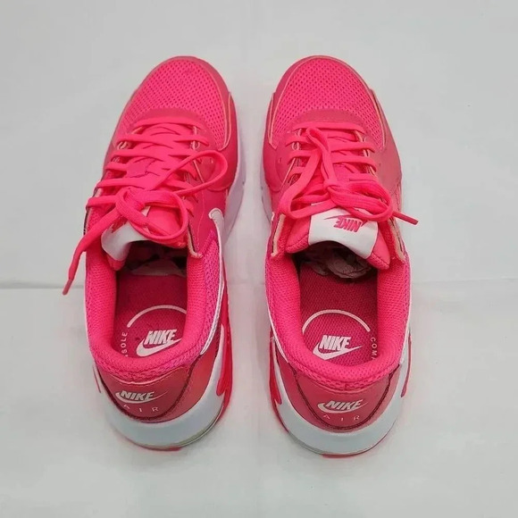 Nike Womens Air Max Excee Athletic Running Sneaker Shoes Hyper Pink White Size 7 - Picture 5 of 9